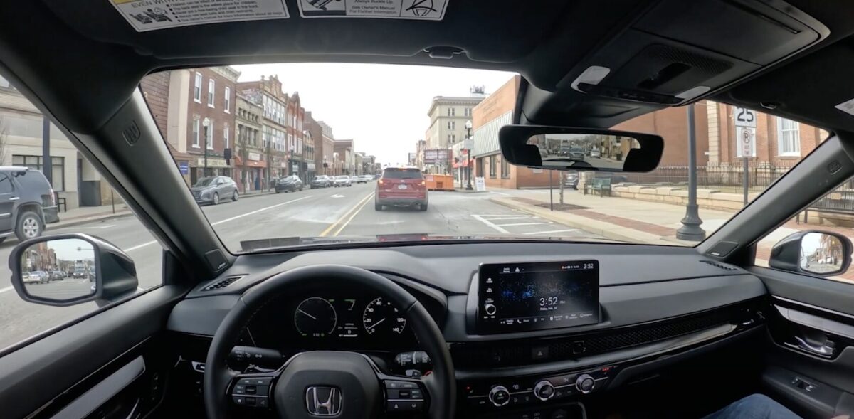 Wide Downtown Driving